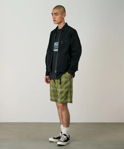 Hemp G-Short Plaid