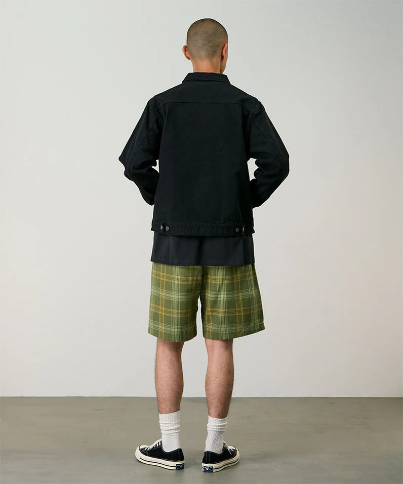 Hemp G-Short Plaid