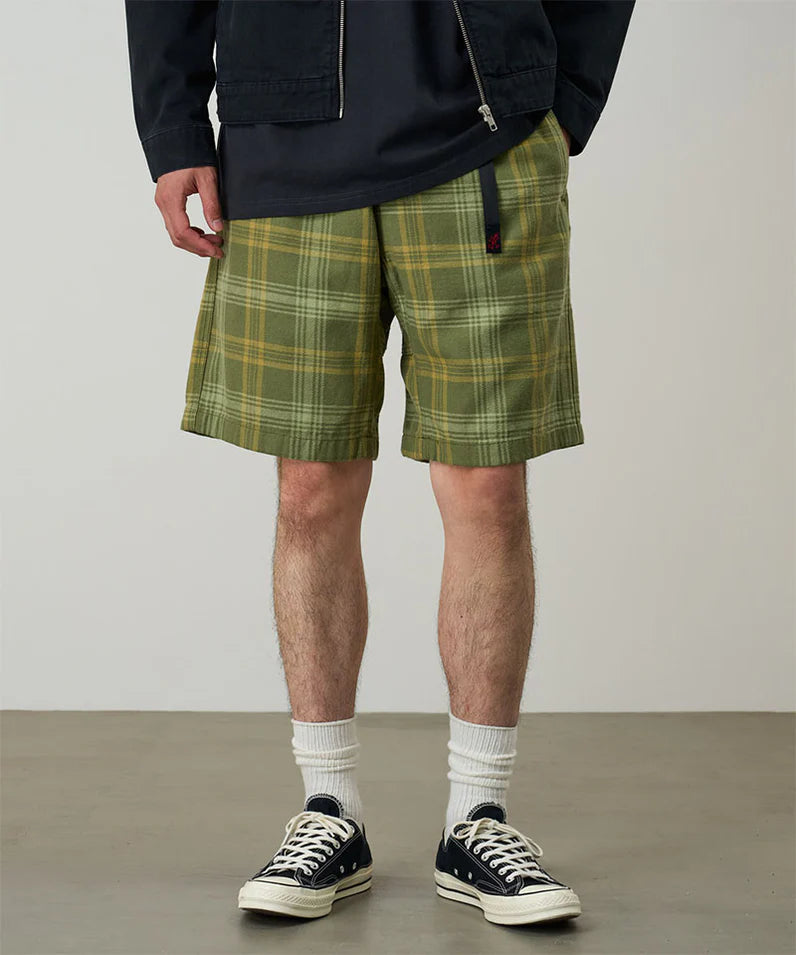 Hemp G-Short Plaid