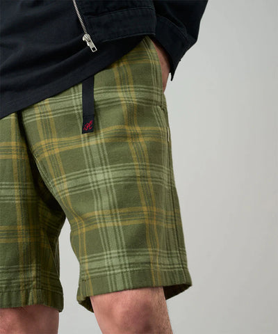 Hemp G-Short Plaid