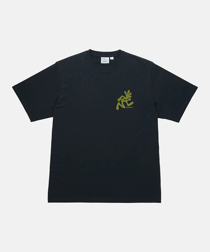 Running Man Tee Vintage Black