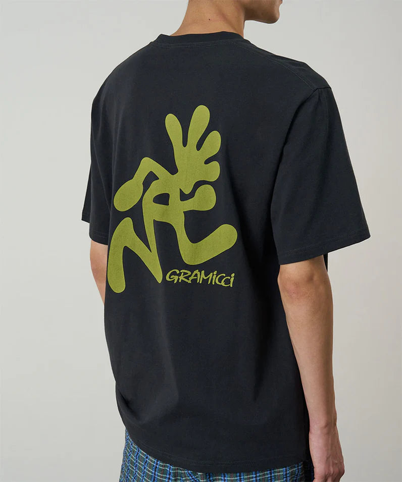 Running Man Tee Vintage Black