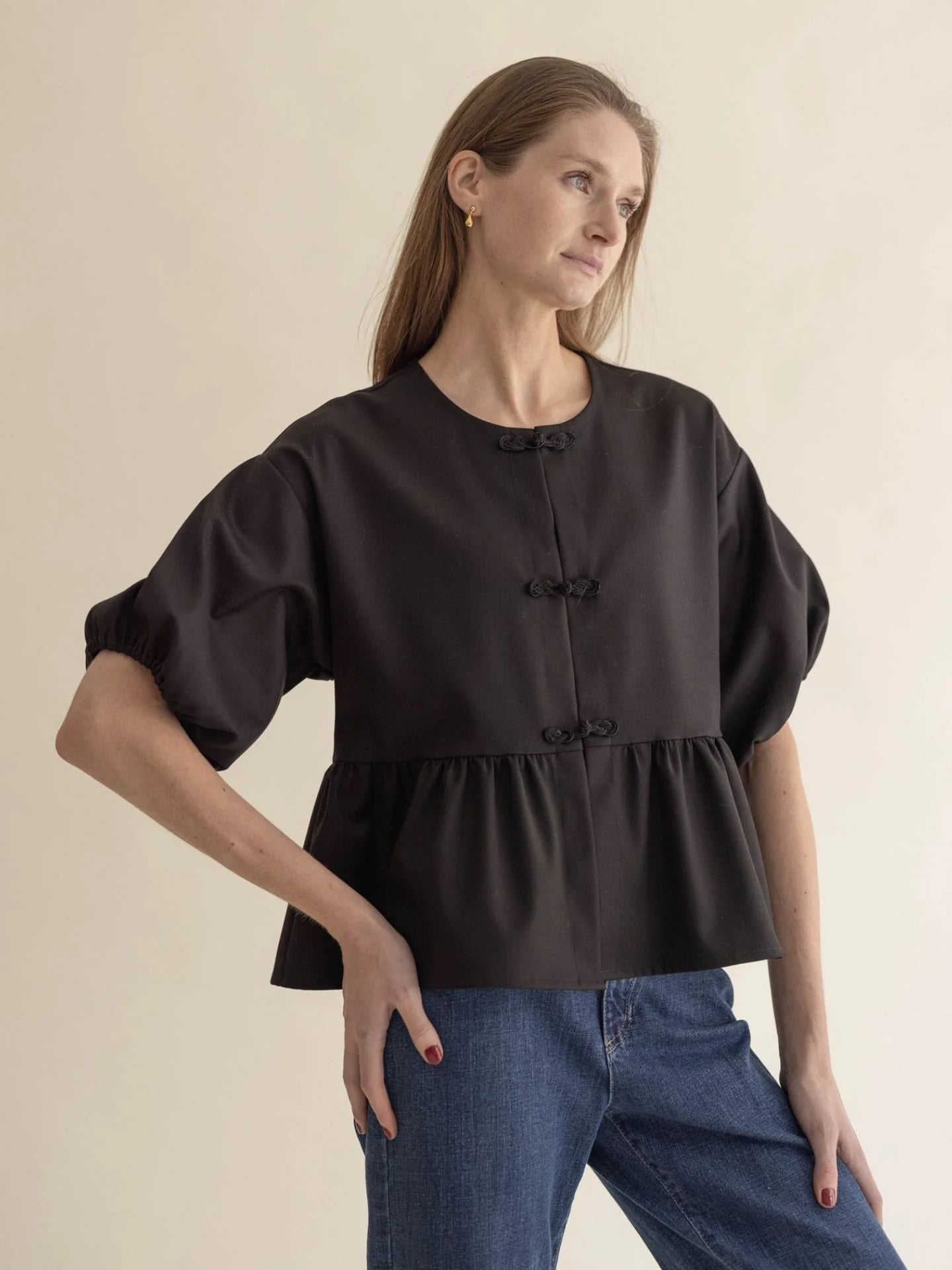 Hanna Shirt Black