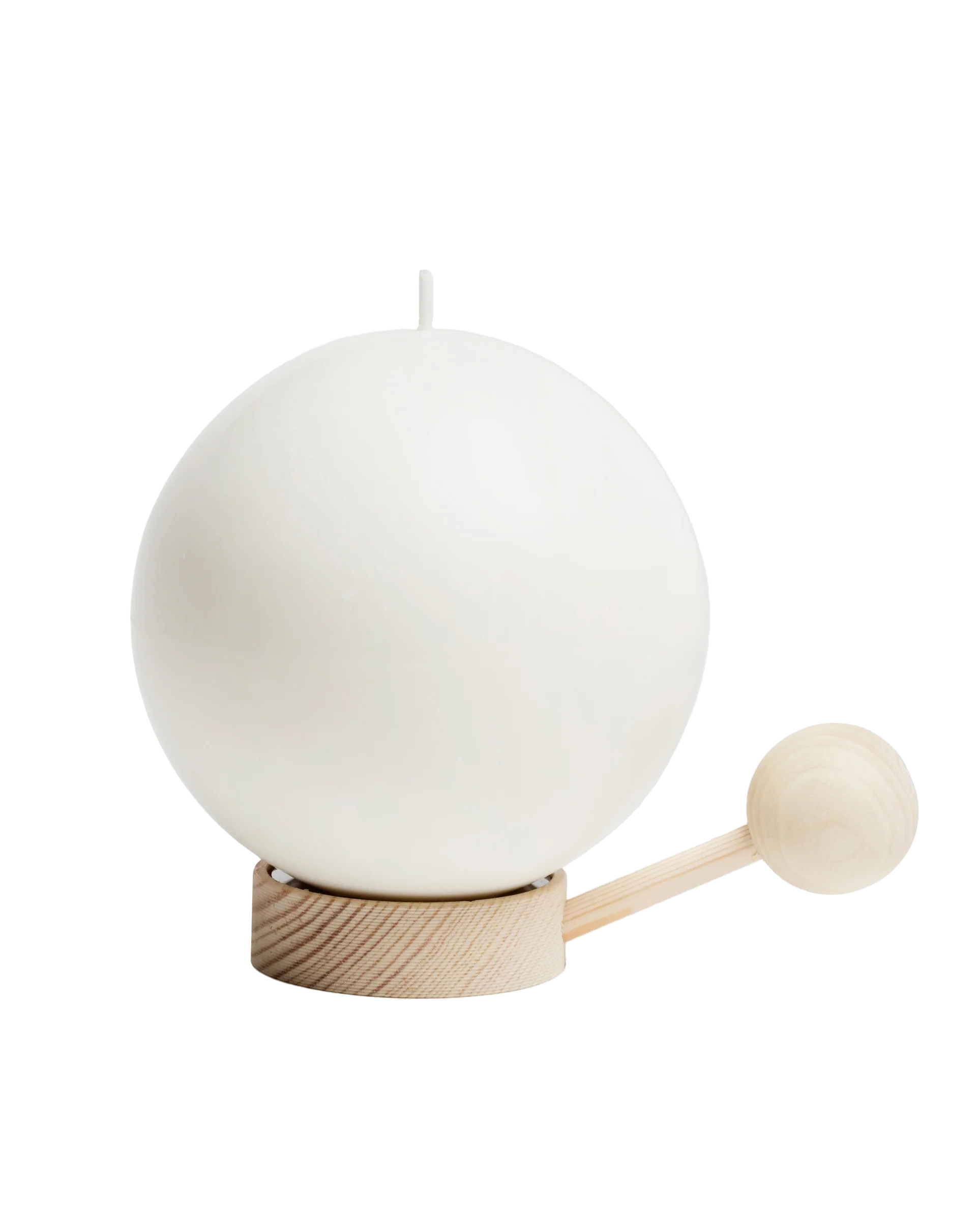 Large Happiness globe candle