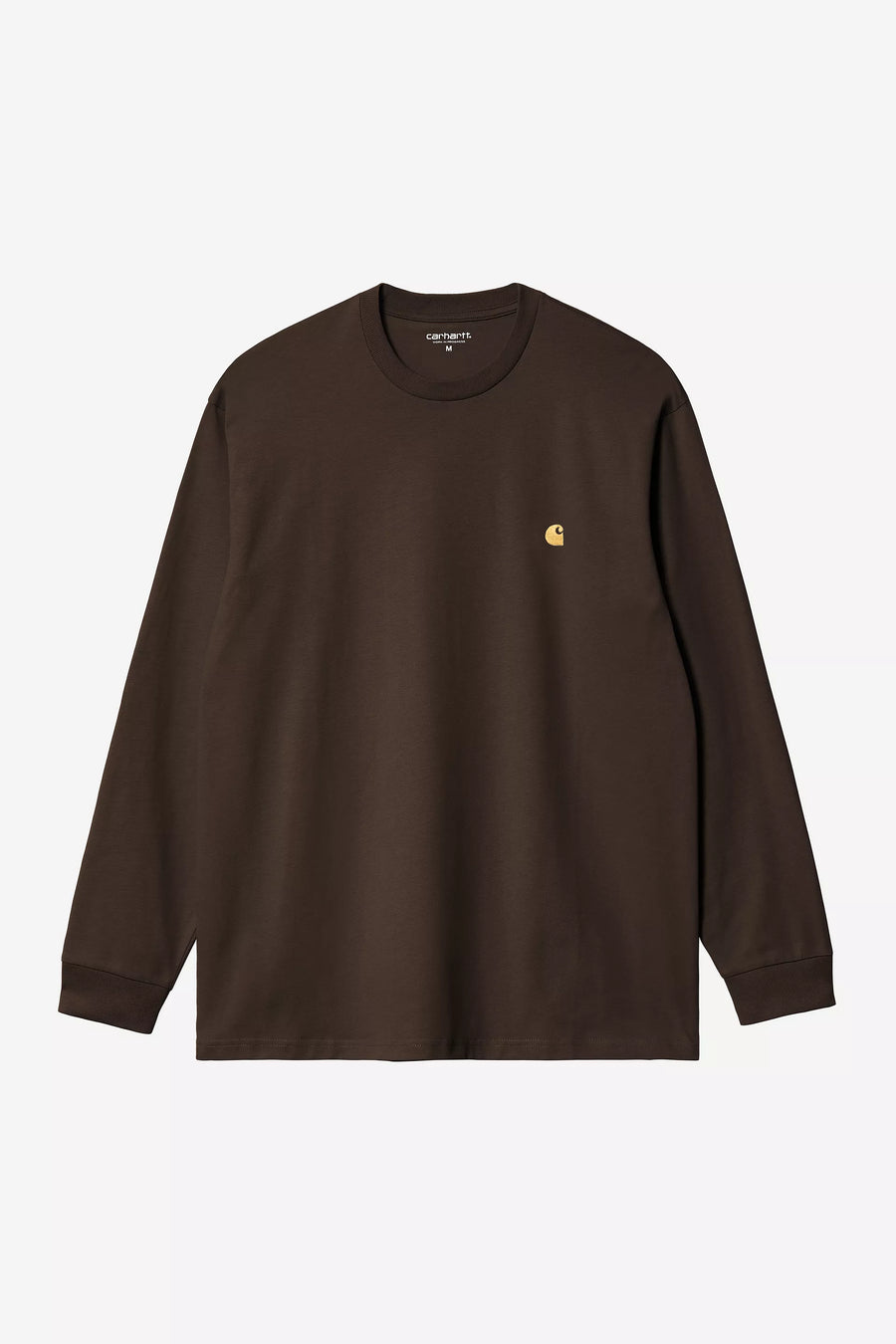 L/S Chase T-Shirt - Tobacco / Gold