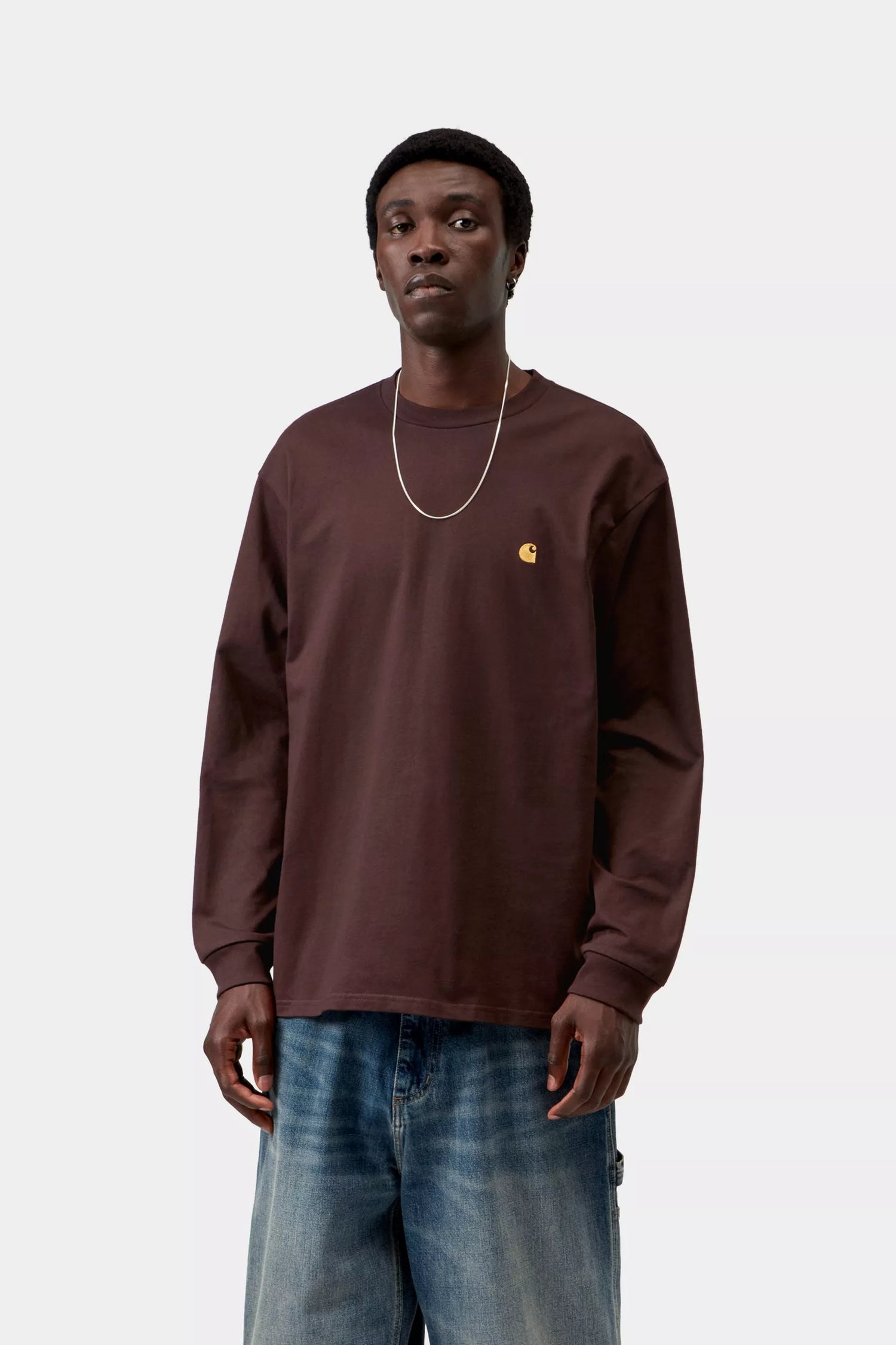 L/S Chase Shirt - Palisander / Gold