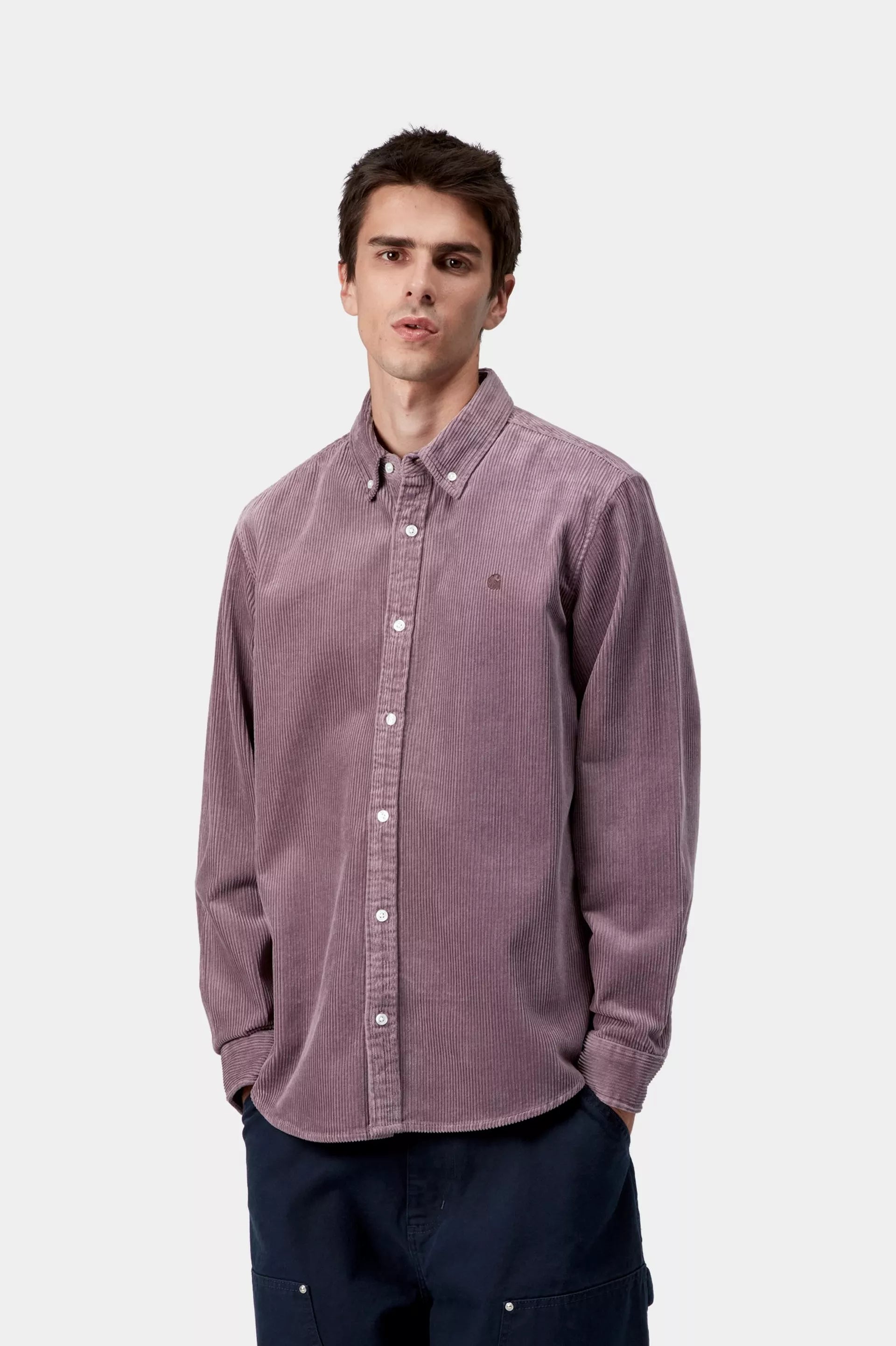 L/S Madison Cord Shirt - Phlox / Phlox