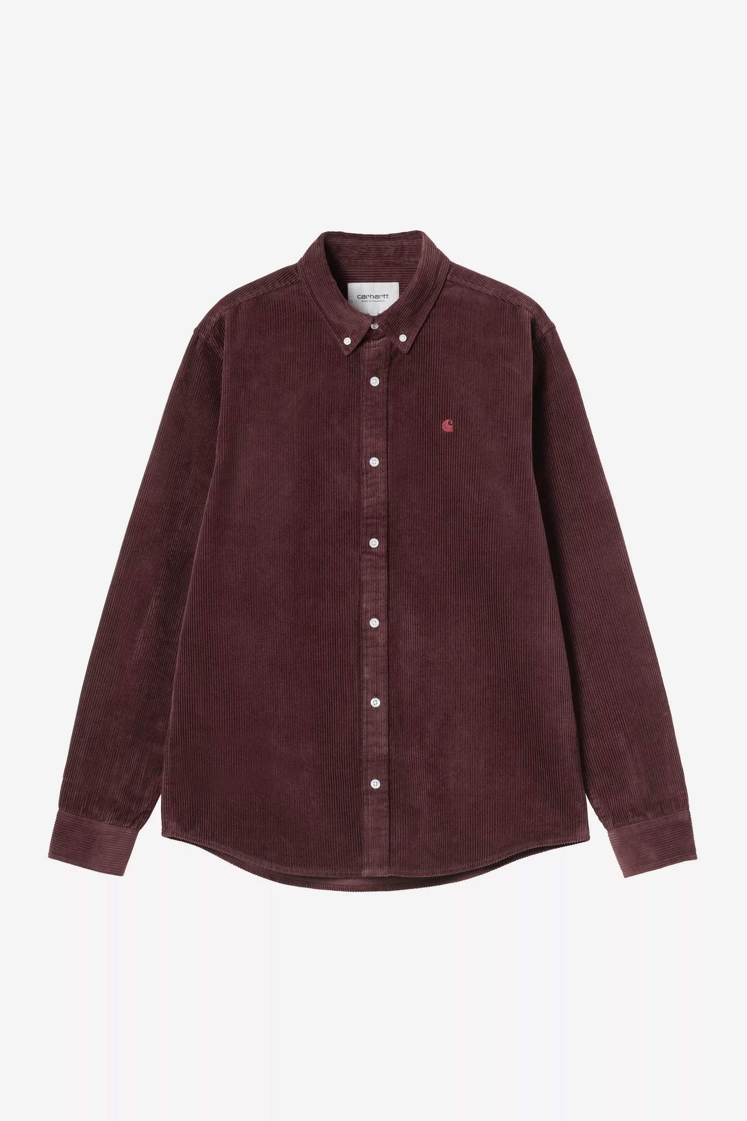 L/S Madison Cord Shirt - Amarone