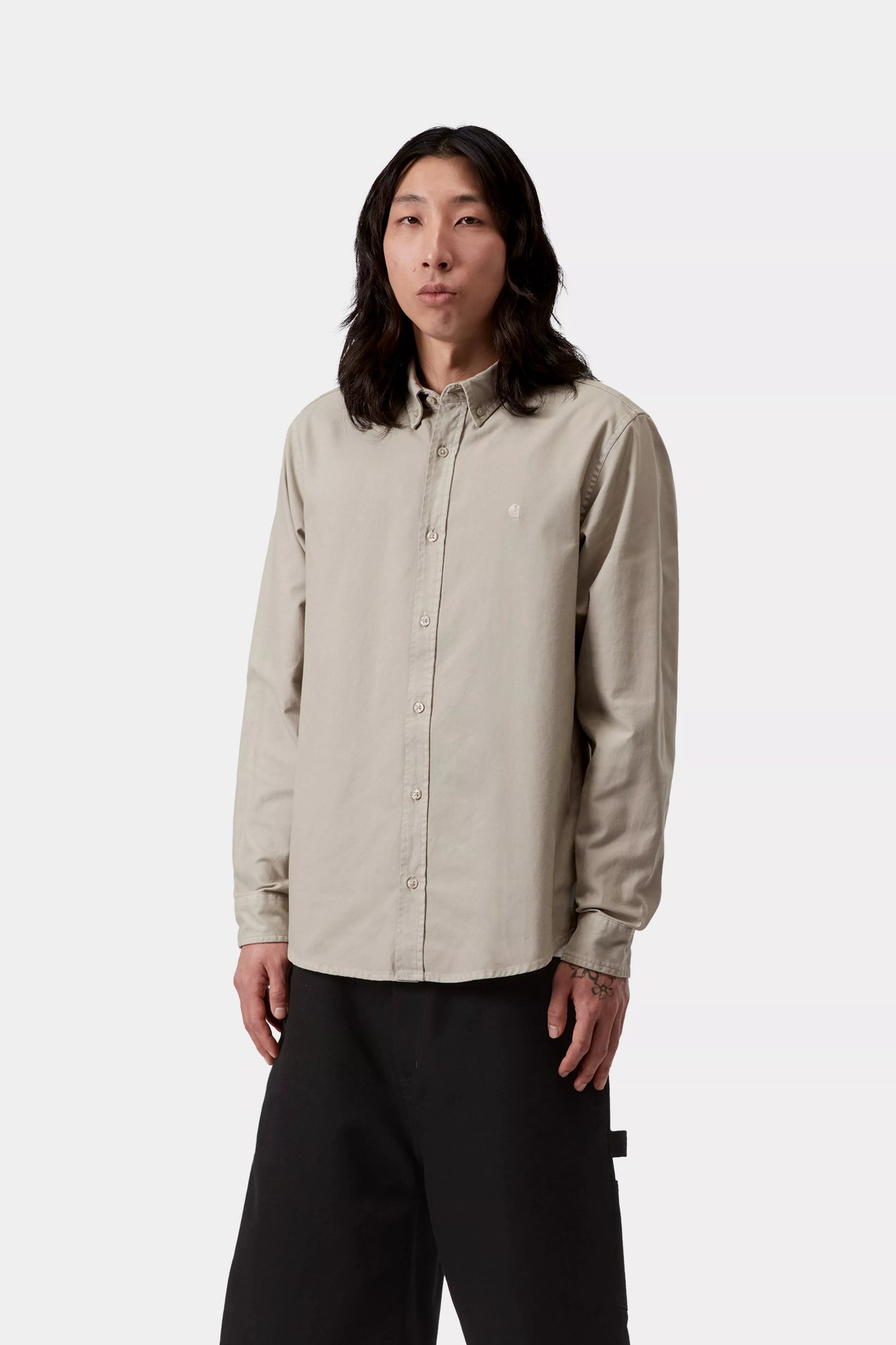 L/S Bolton Shirt - Puddle garment dyed