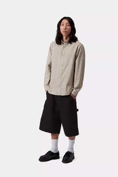 L/S Bolton Shirt - Puddle garment dyed