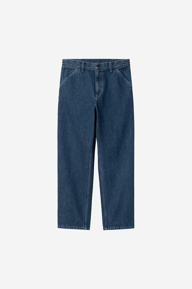 Single Knee Pant - Blue stone washed