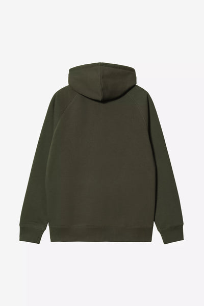 Hooded Chase Jacket - Olive / Gold