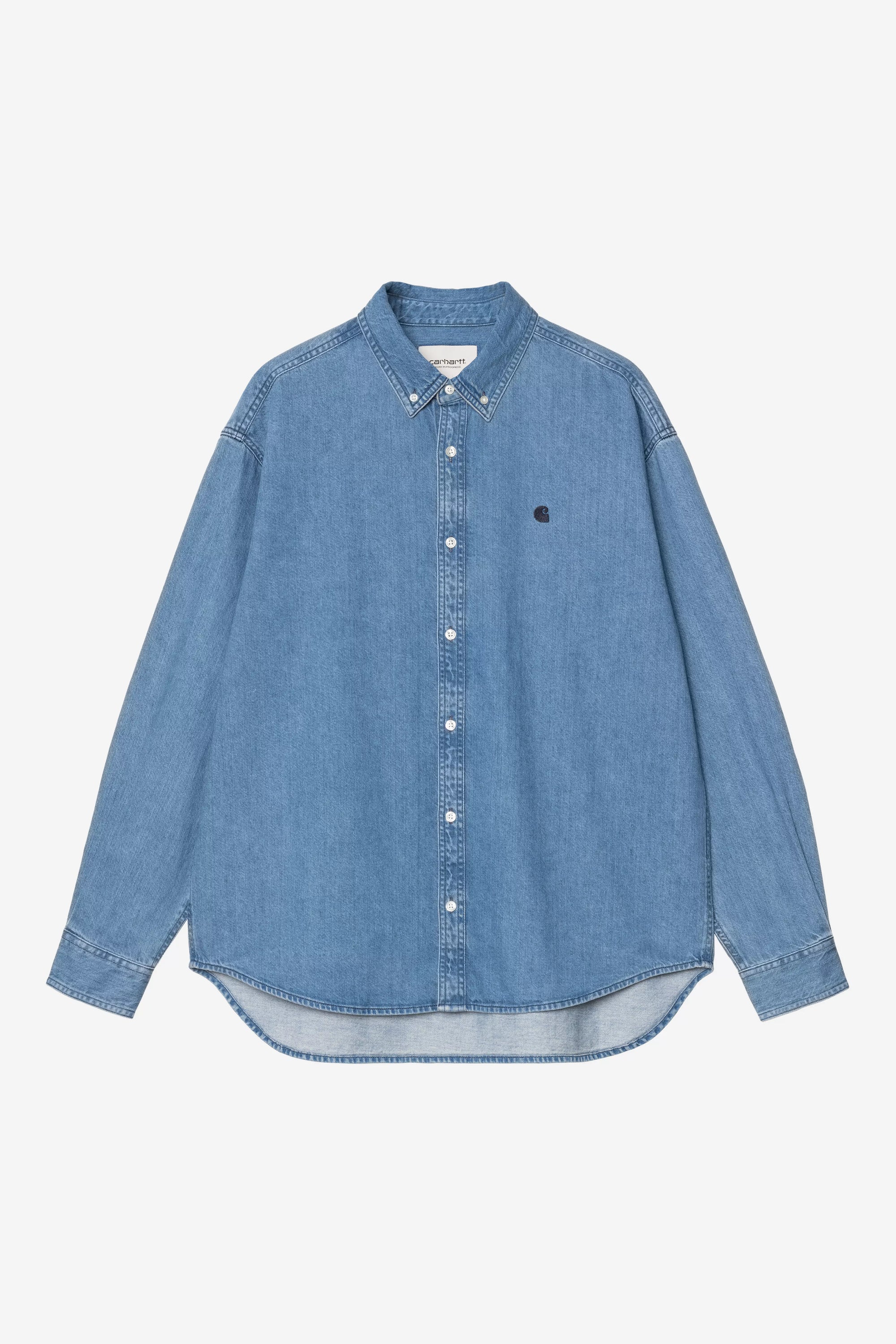 L/S Lucas Shirt - Blue Stone Washed