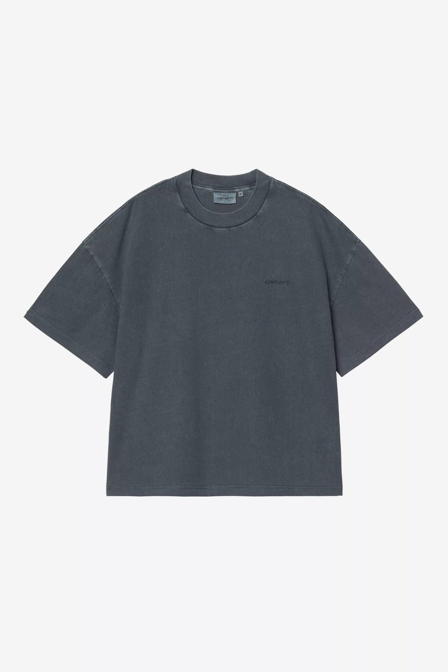 S/S Benton T-Shirt - Carbon, Garment dyed