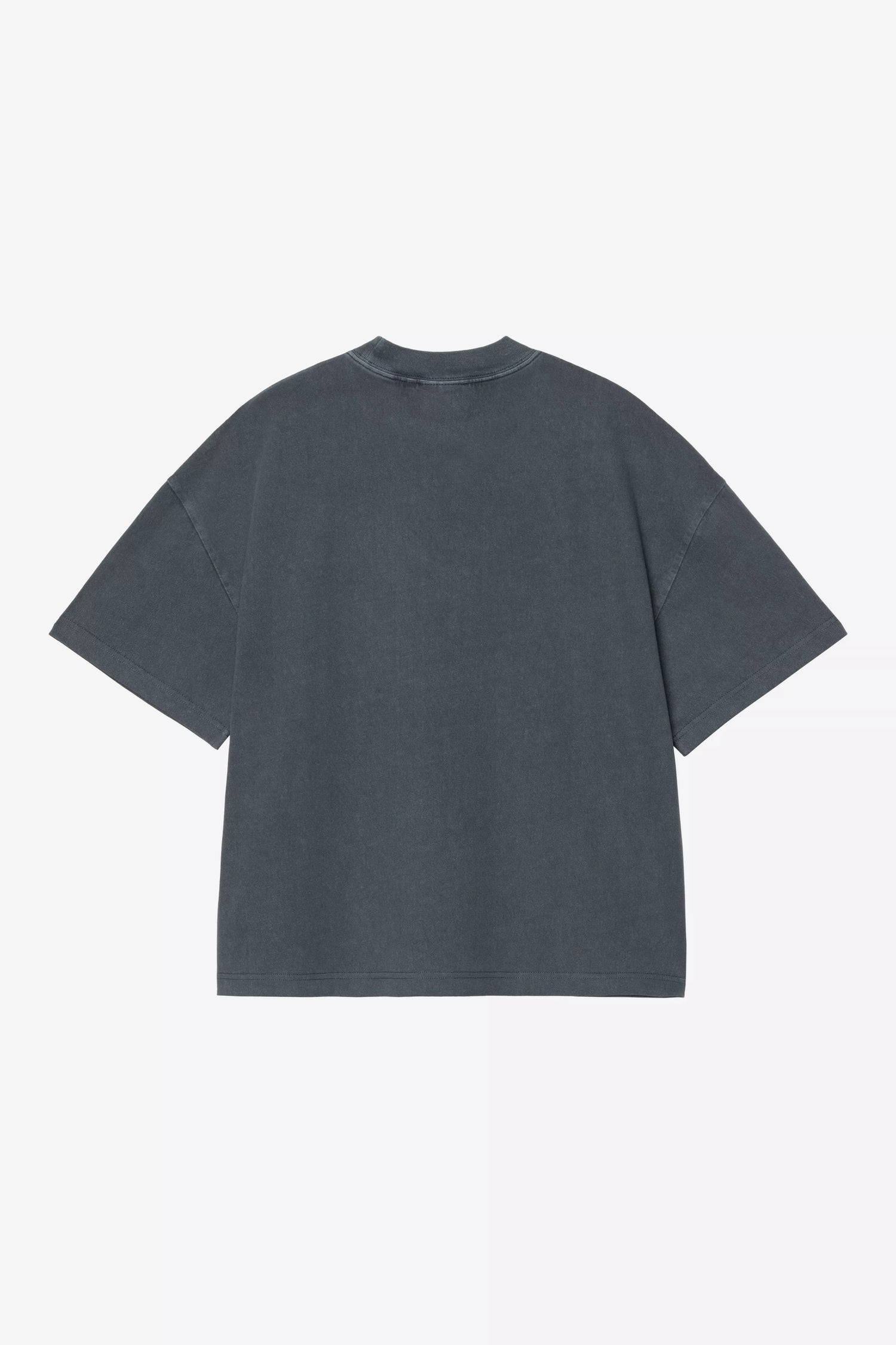 S/S Benton T-Shirt - Carbon, Garment dyed