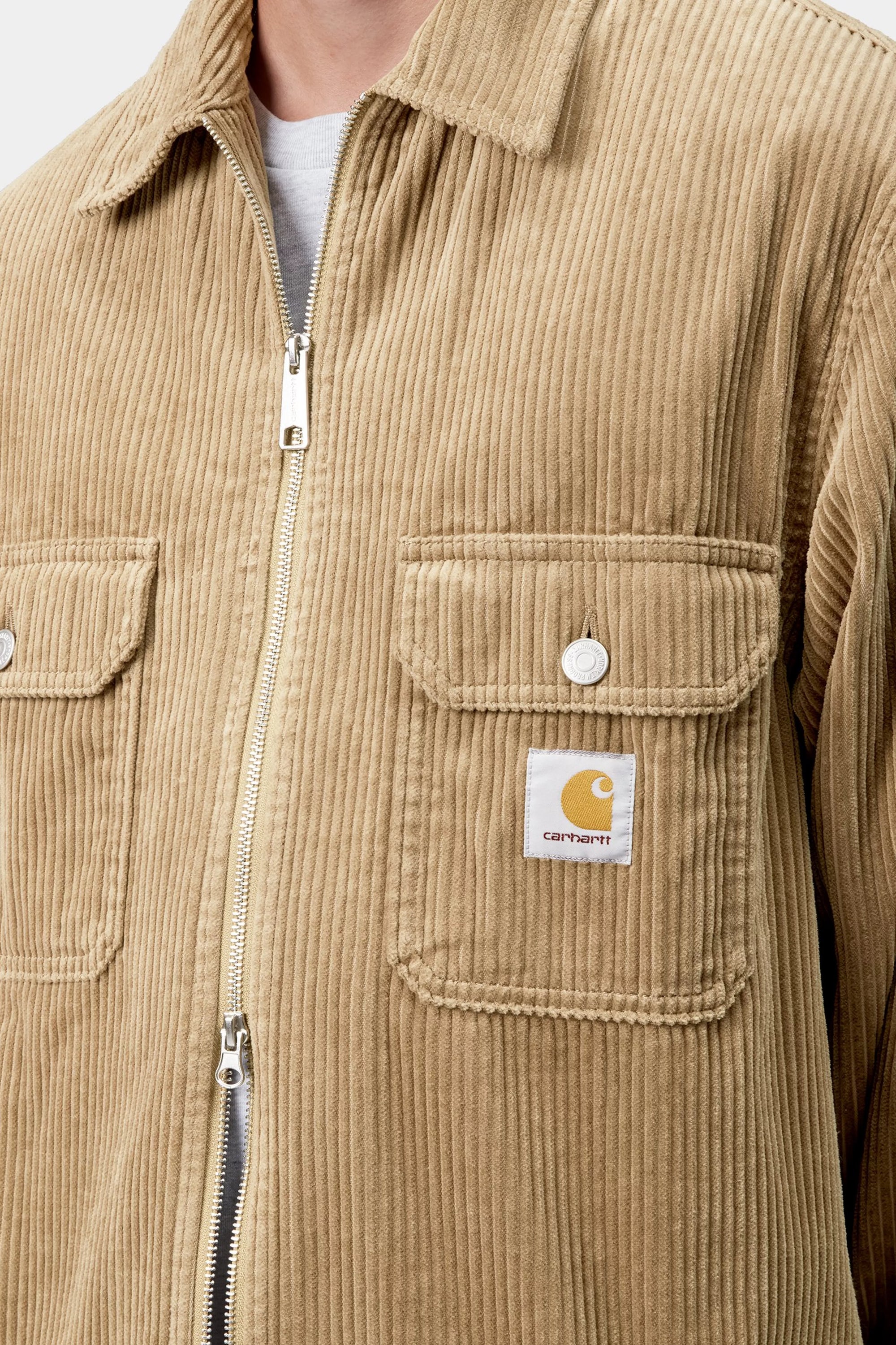 Reynold Shirt Jacket - Leather Rinsed