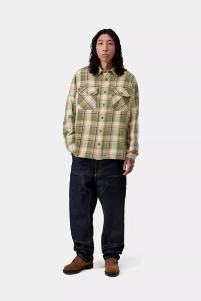 L/S Tunick Shirt - Tunick Check / Dollar Green