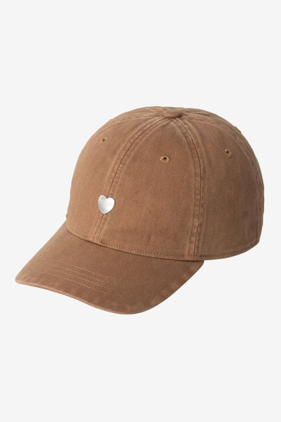 Heart Metal Cap - Hamilton Brown / Silver