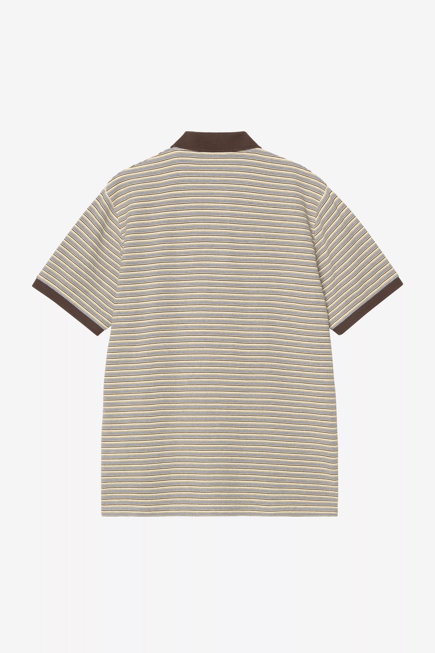 S/S Dion Polo - Dion Stripe / Wax