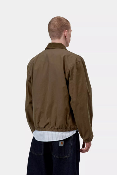 Madison Ripstop Jacket - Dark Beech / Black Garment dyed