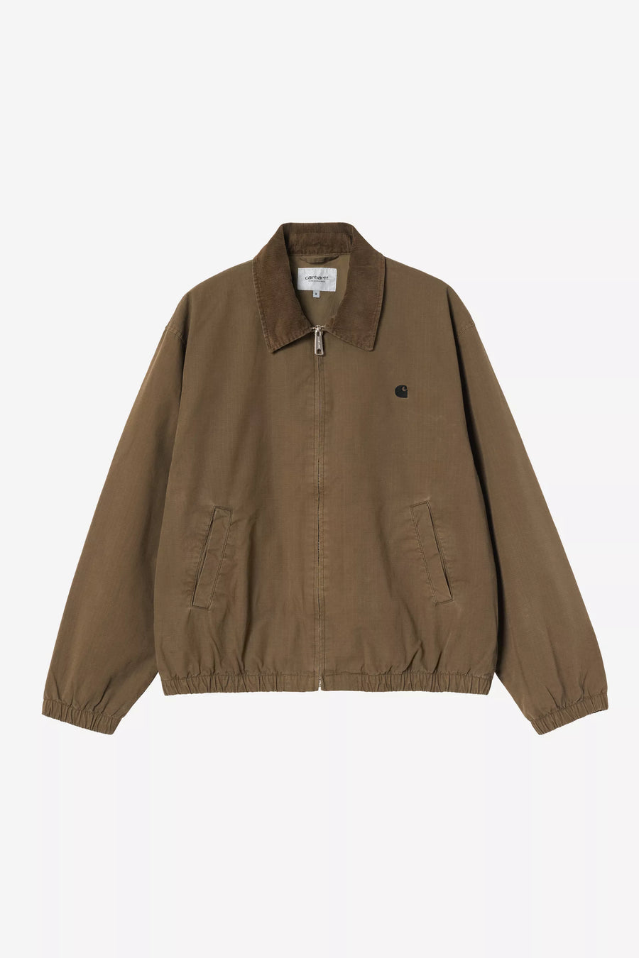Madison Ripstop Jacket - Dark Beech / Black Garment dyed