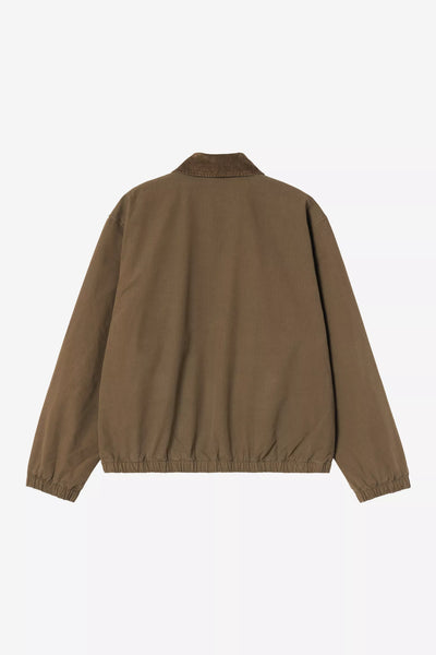 Madison Ripstop Jacket - Dark Beech / Black Garment dyed