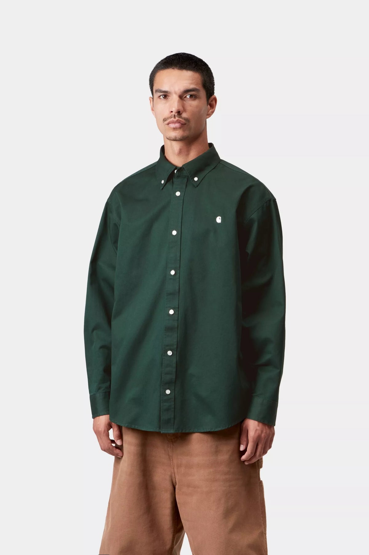 L/S OG Madison Shirt - Dark Scarab