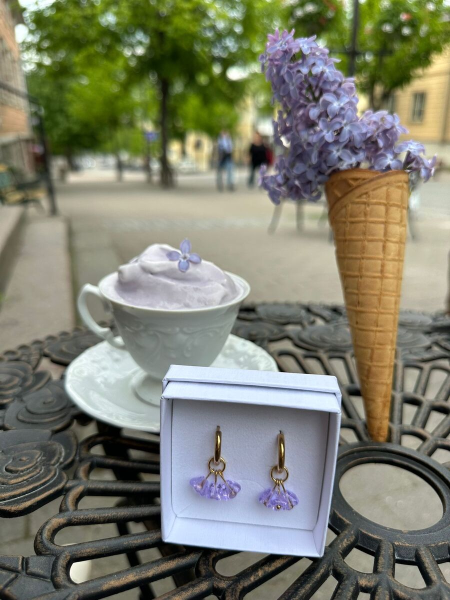 Blooming Sorbet Lavender - korvakorut