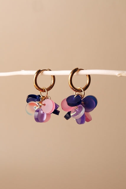 Flow Korvakorut - Violetti-Pinkki