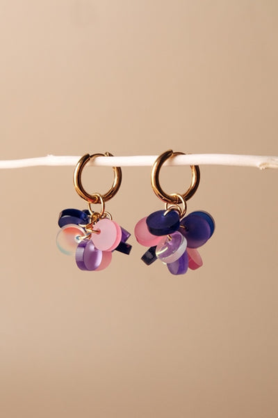 Flow Korvakorut - Violetti-Pinkki