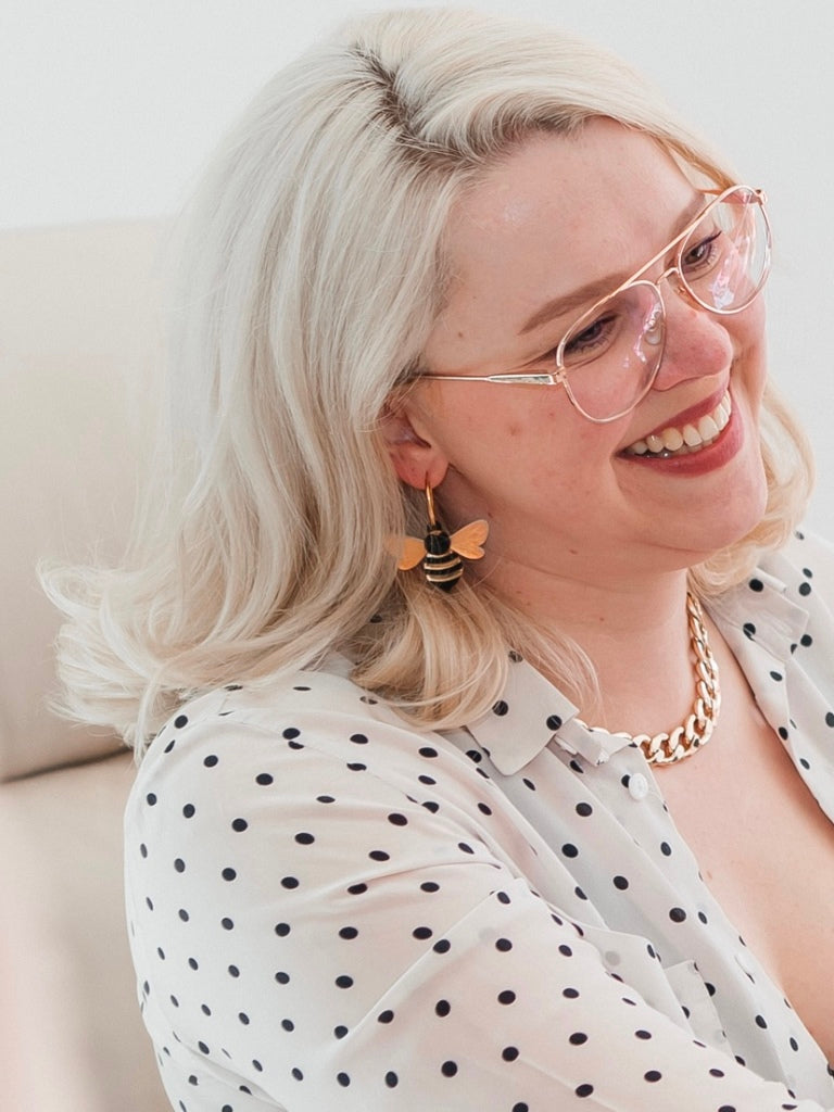 Mehiläiset - korvakorut