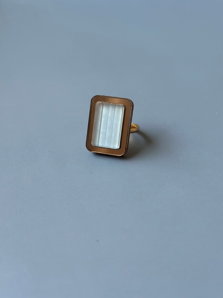 Pastilli Sormus - siniharmaa