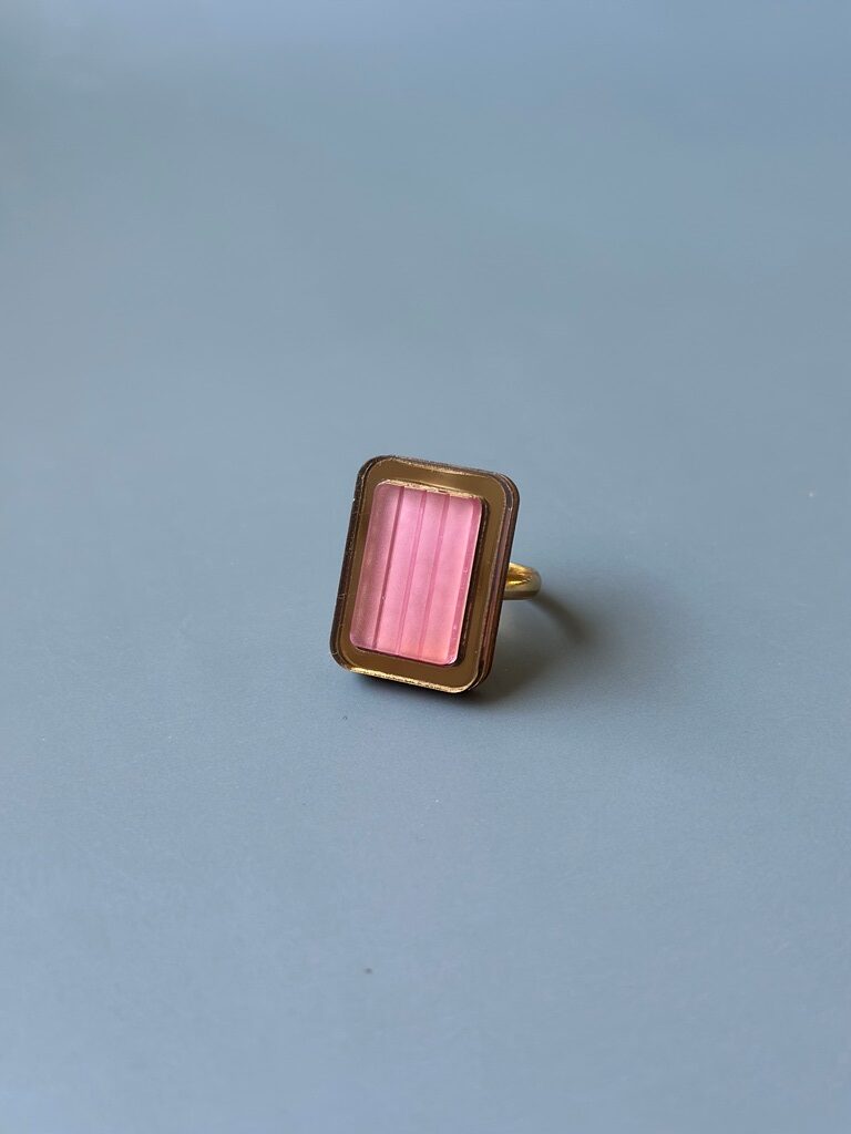 Pastilli Sormus - pinkki