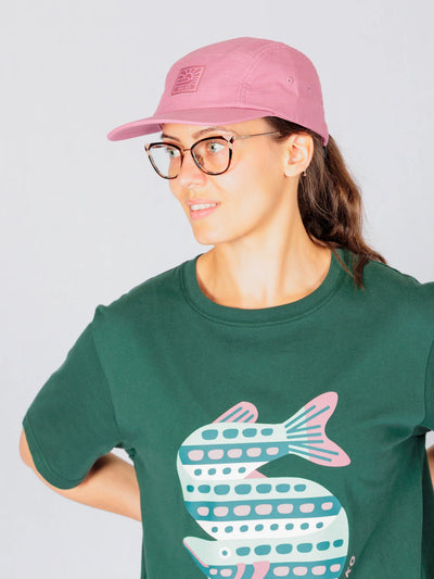 Inari 5-Panel Cap - Mauve