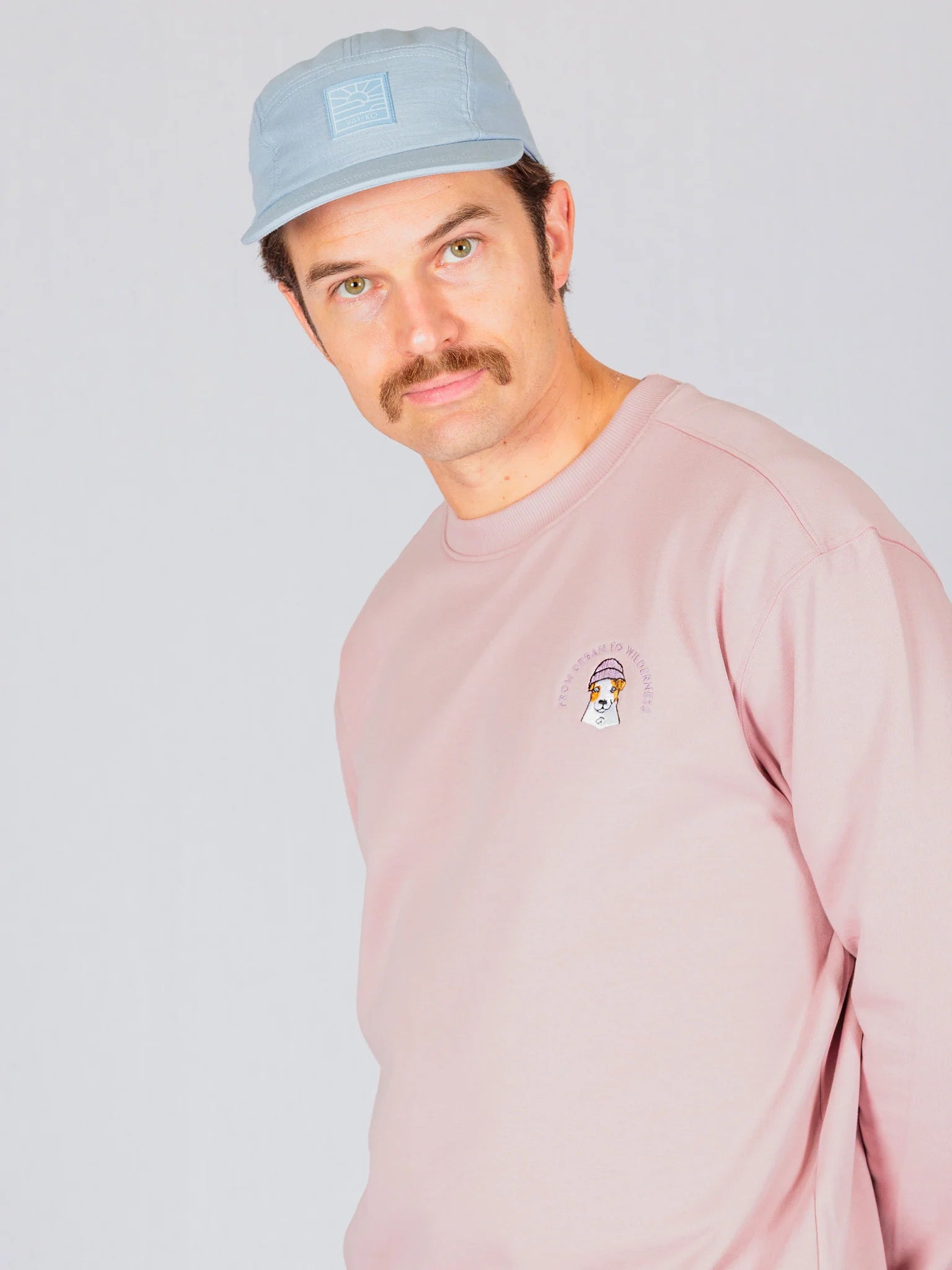 Inari 5-Panel Cap - Misty Blue