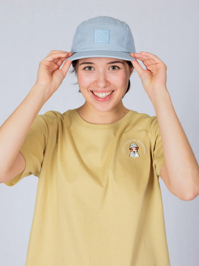 Inari 5-Panel Cap - Misty Blue