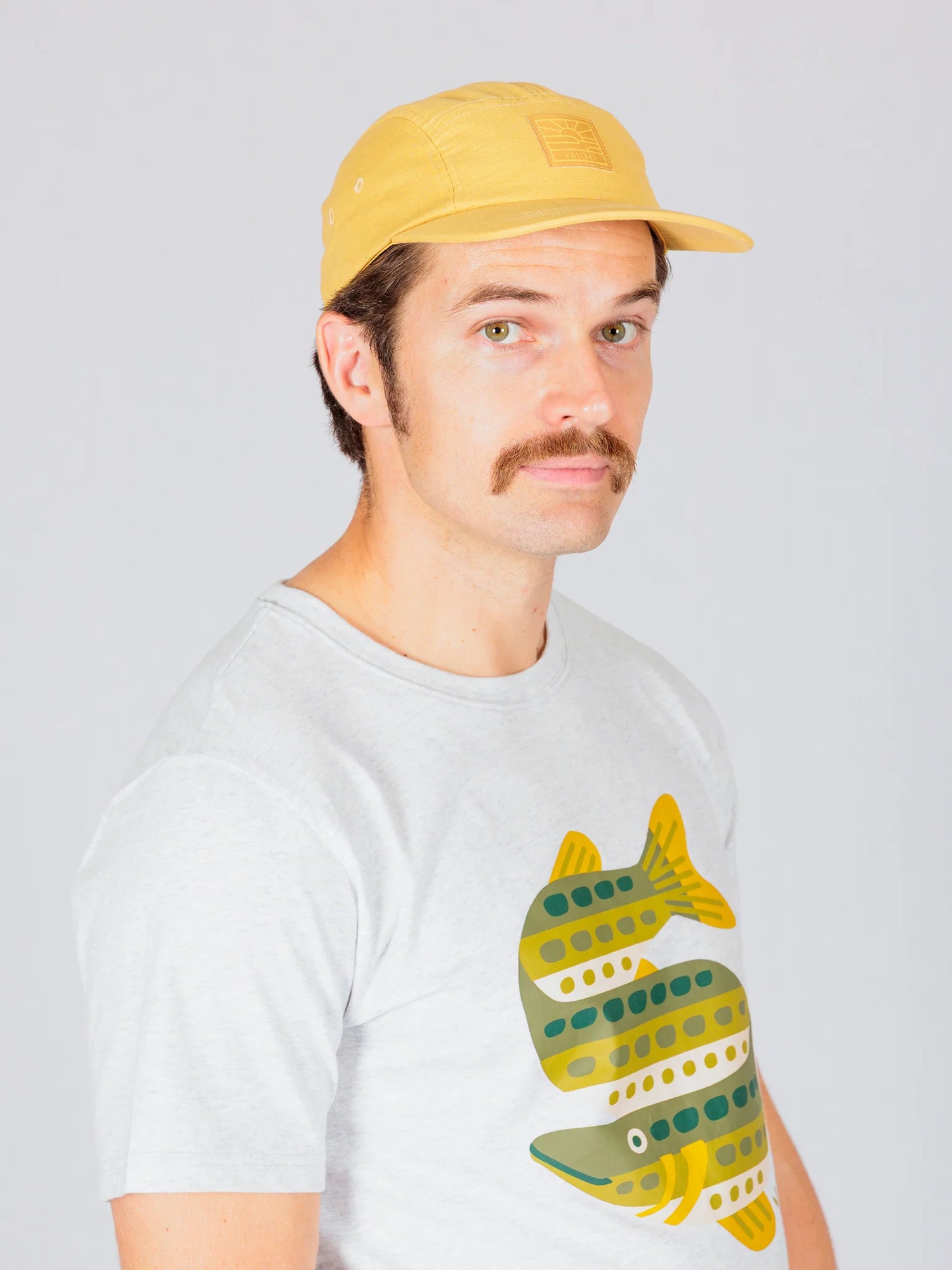 Inari 5-Panel Cap - Mustard Yellow
