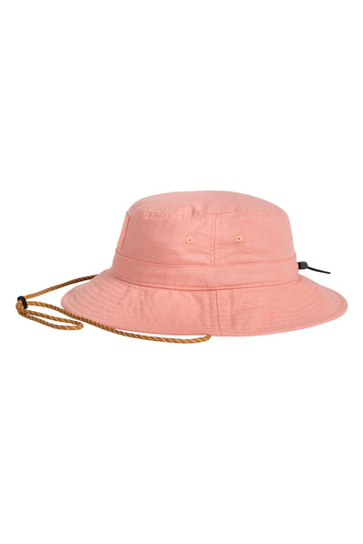 Inari Bucket Hat Linen - Red Peach