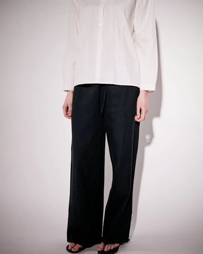 Kirsten Trousers Linen Black