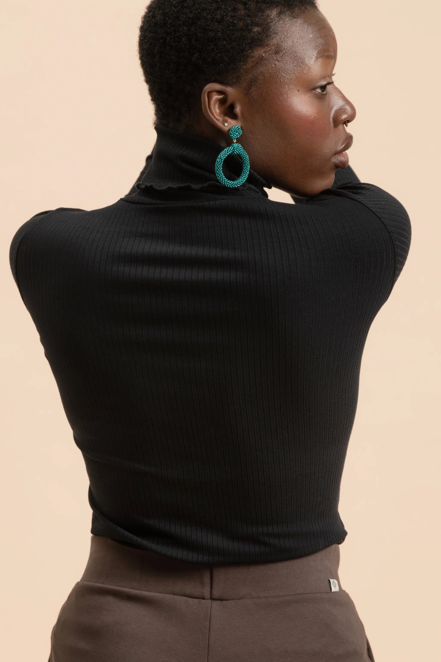 Geeta Earrings - Sparkling Emerald