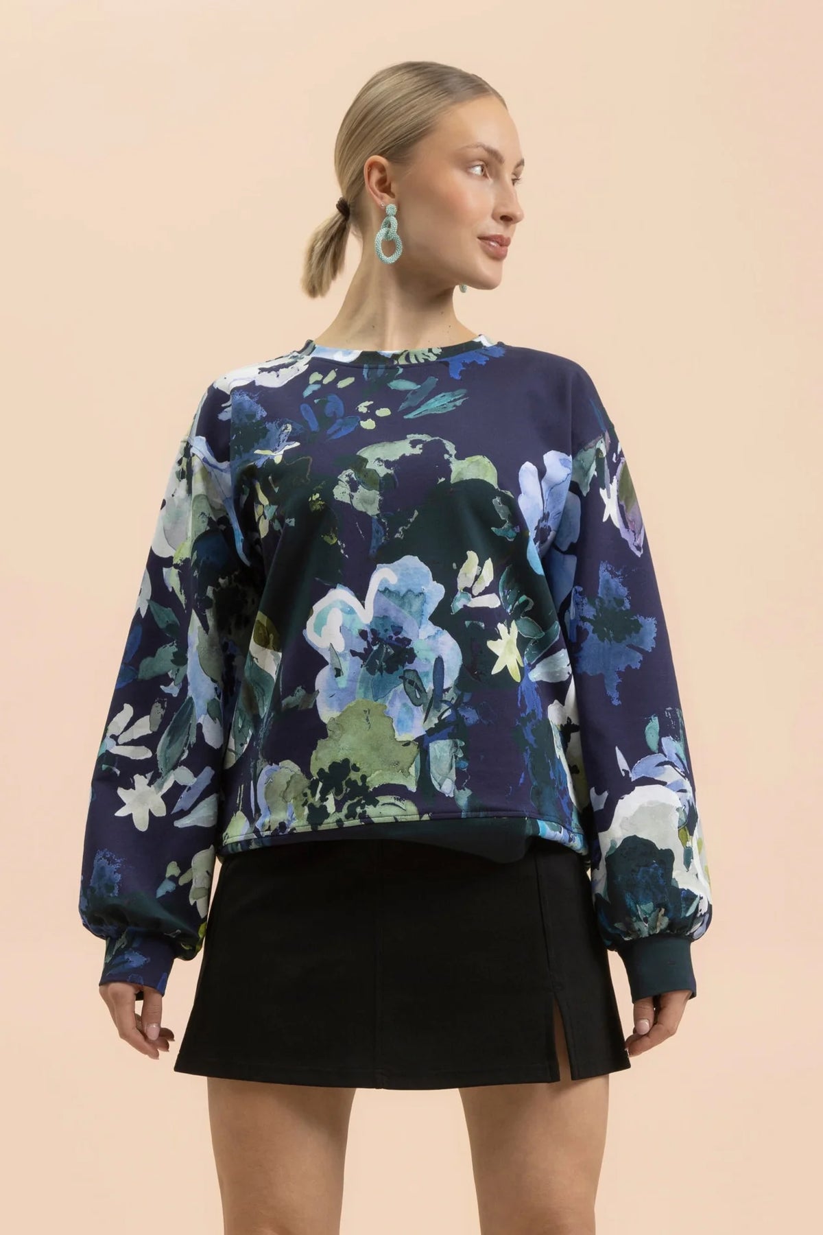 Sweatshirt - Blue Anemone