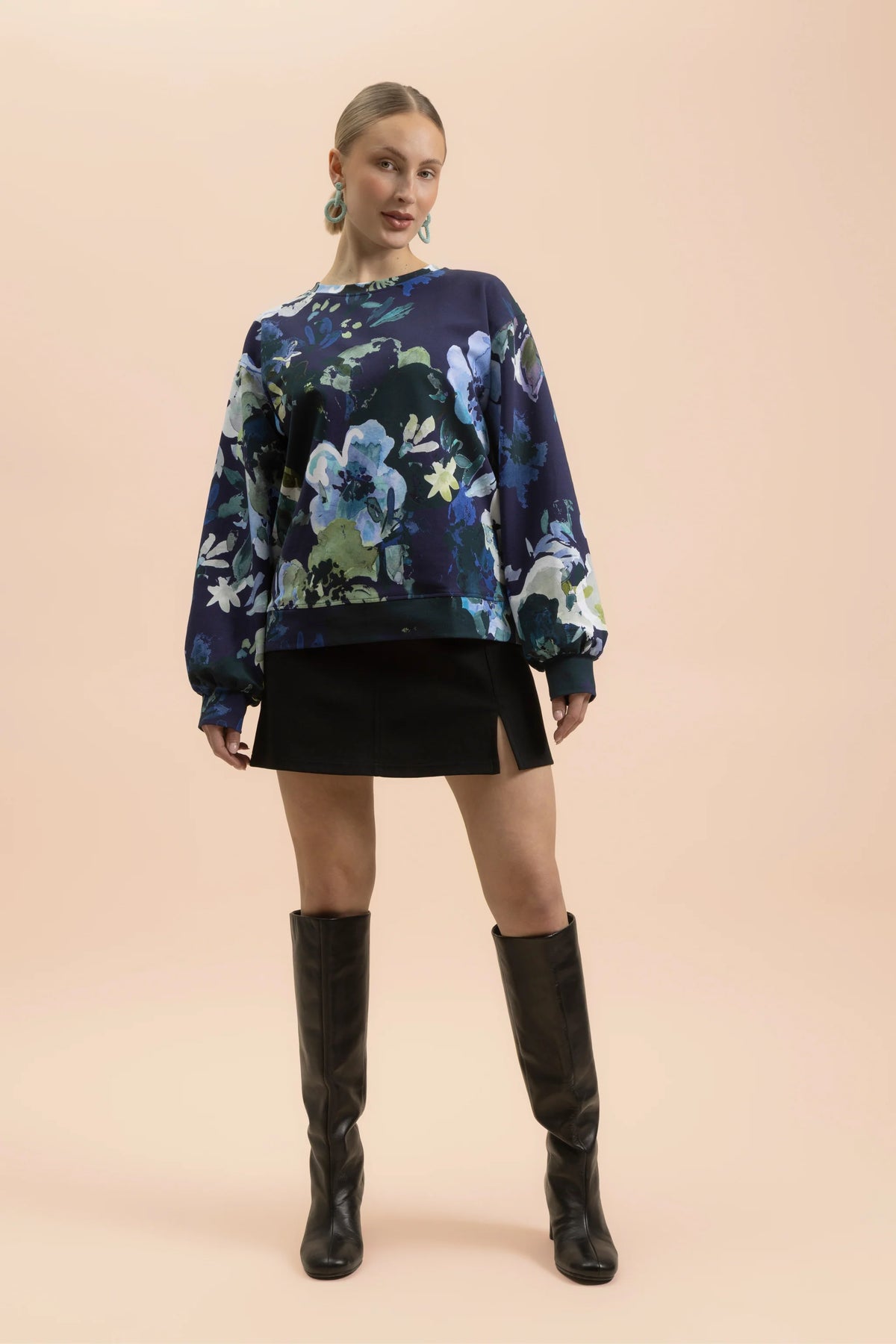 Sweatshirt - Blue Anemone