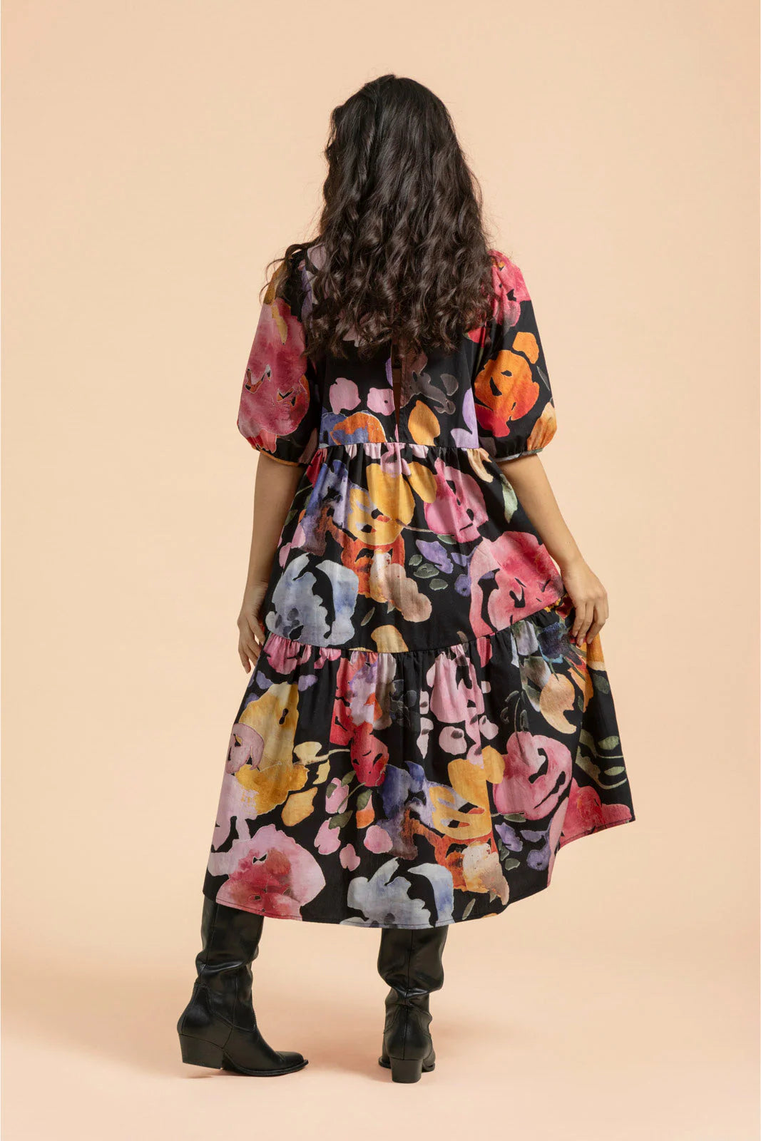 Tiered Midi Dress - Wild Lea