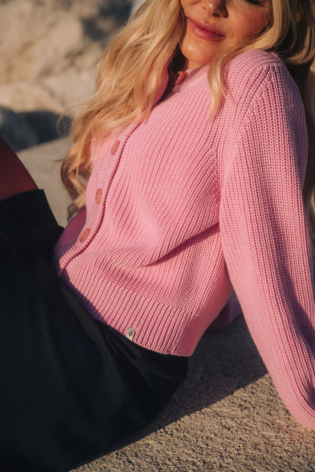 O-neck Cardigan - Marshmallow