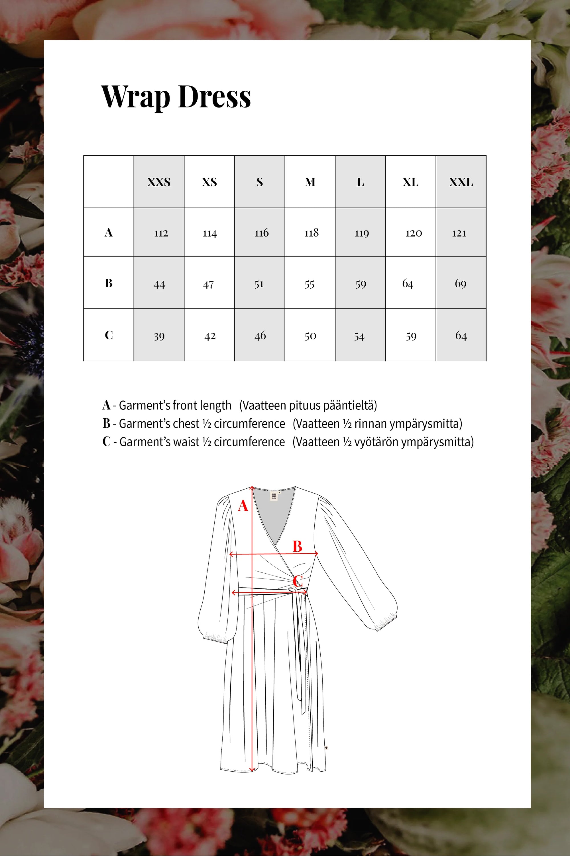 Wrap Midi Dress - Candy Aquarelle