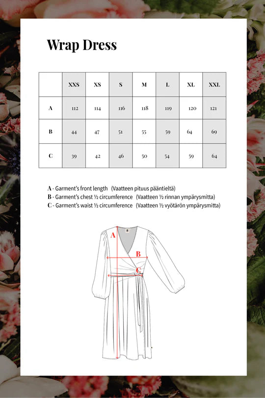 Wrap Midi Dress - Sweet Pea