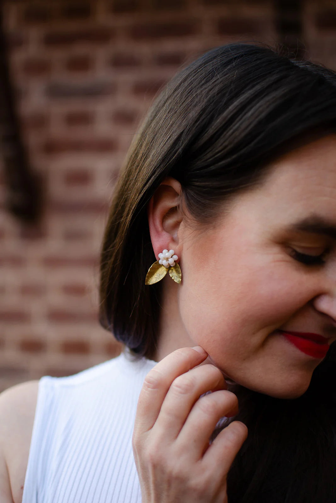 Lali Gurans Earrings - Pale Pink