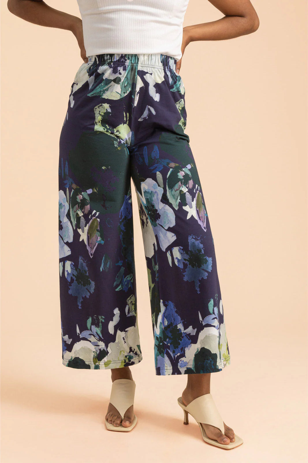 Soft Culottes - Blue Anemone