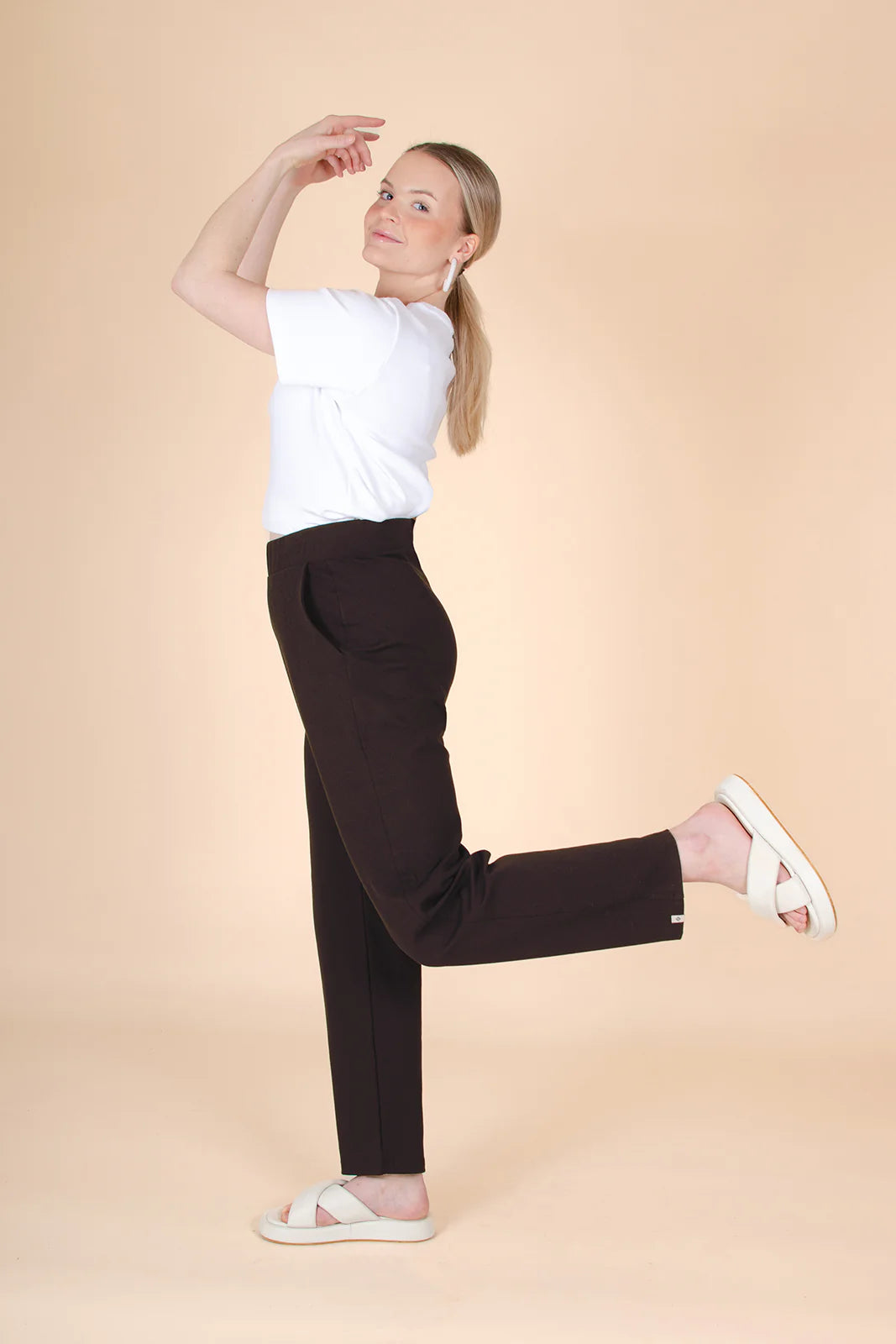 Comfy Slacks - Chocolate