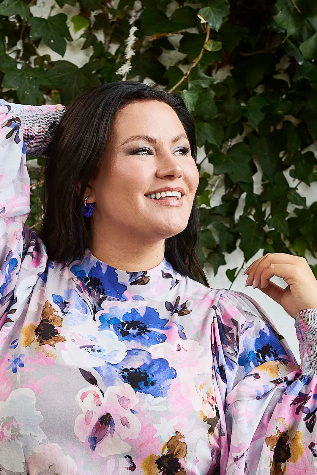 Veda Earrings - Royal Blue